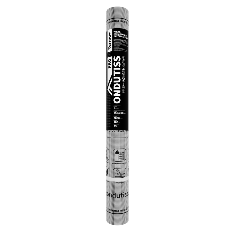 Ондутис Termo+ PRO пароизоляция отражающая, 1.5х50 м